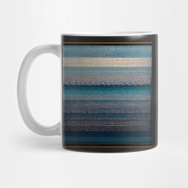 blue striped textured pattern by heartyARTworks